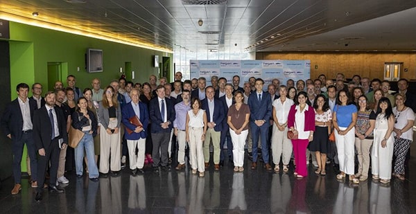 Group photo with all Hegan members at the General Assembly & AeroTxoko 2025 — a strong and united aerospace cluster.