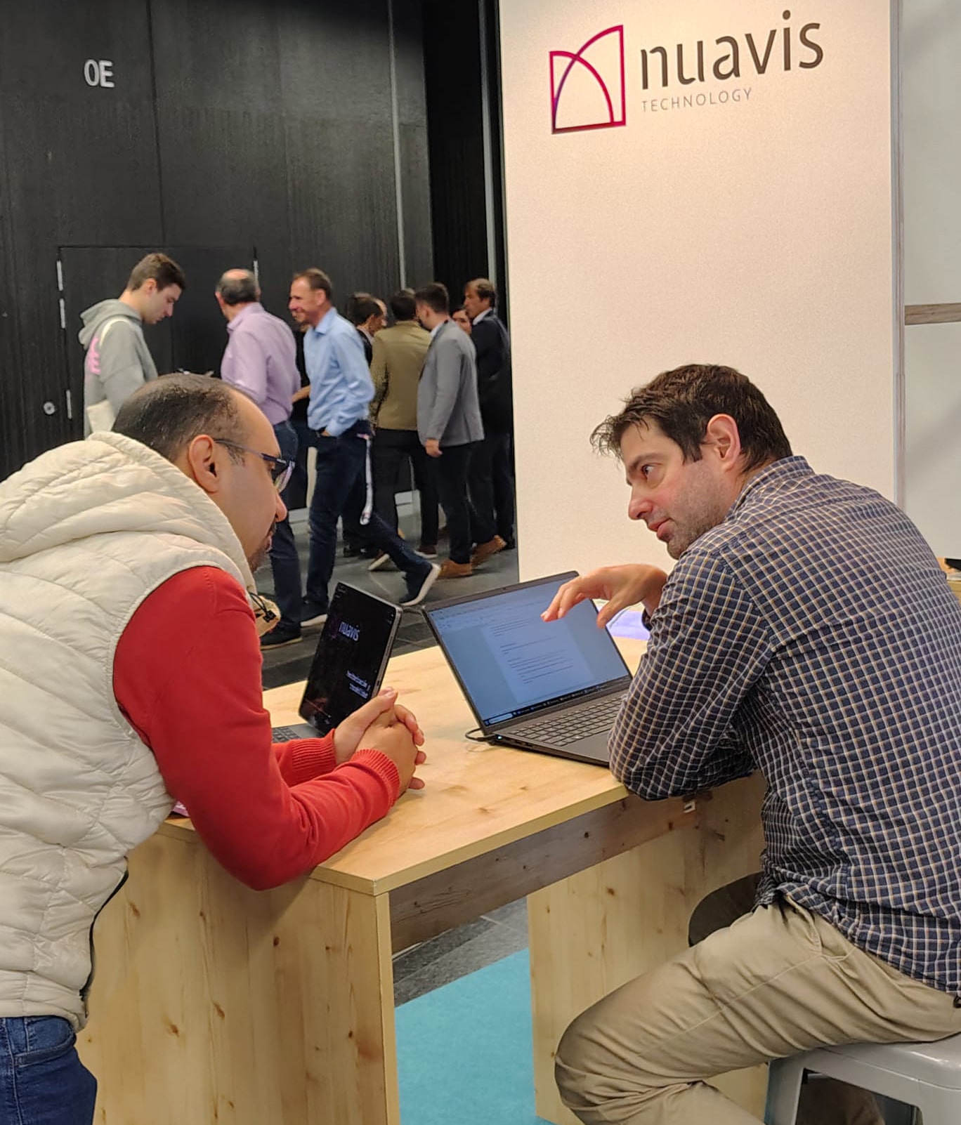 Zerua Tech engaging with representatives of an AI company focused on computer-vision and image-processing solutions, discussing technological synergies and future collaboration opportunities.